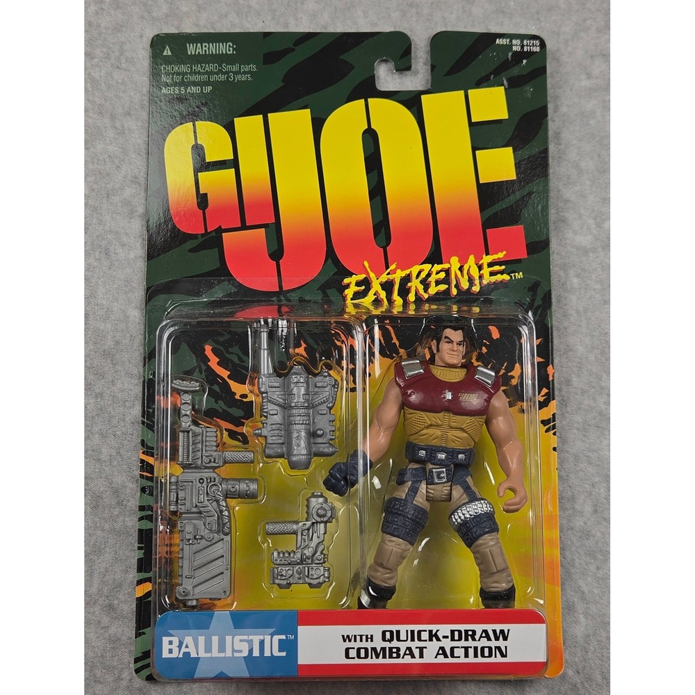 GI Joe Extreme Ballistic Action Figure Kenner 1995 Quick-Draw Combat Sealed NIB
